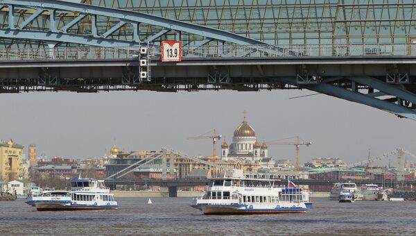 На Москве-реке открылся 80-й сезон навигации