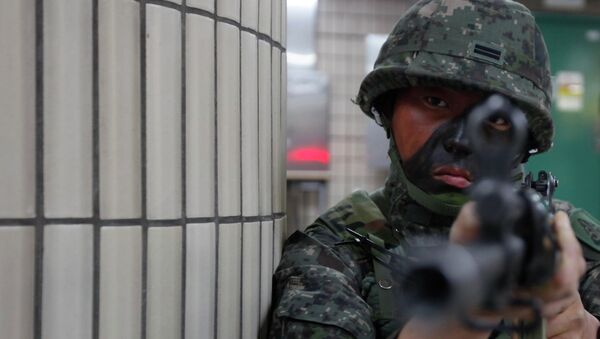 Солдаты Южной Кореи. Архивное фото