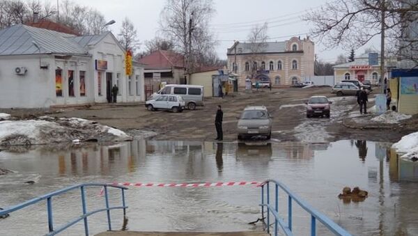 Эвакуация жителей объявлена в городе Нерехта Костромской области