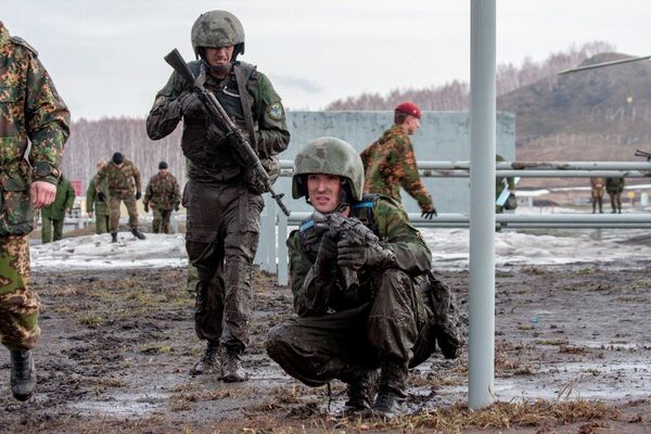 Предварительное квалификационное испытание на право ношения крапового берета отряда специального назначения Ермак в Новосибирске