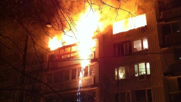 Взрыв в одной из квартир жилого дома по улице Широкая на северо-востоке Москвы