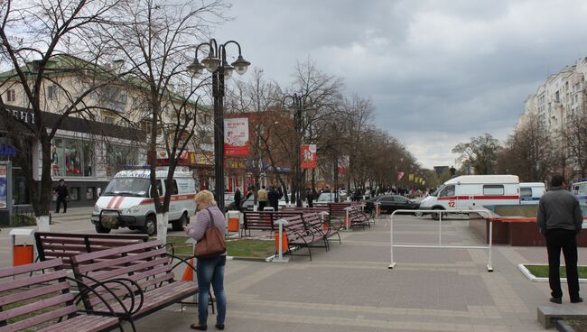 На месте стрельбы в Белгороде