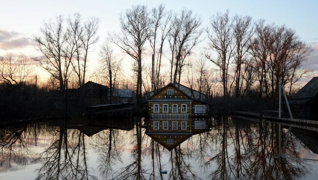 Подтопленная улица. Архивное фото