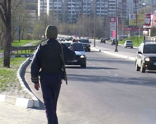 Полицейские патрулируют улицы в Белгороде