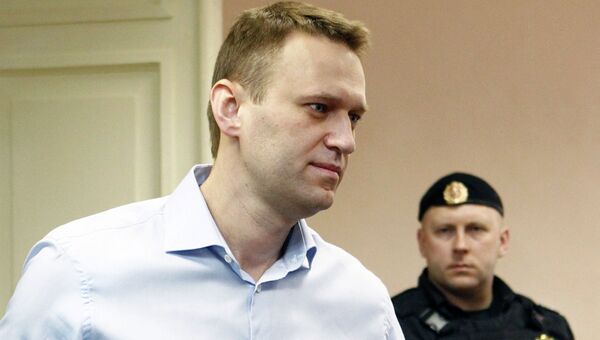 Алексей Навальный в районном суде Кирова