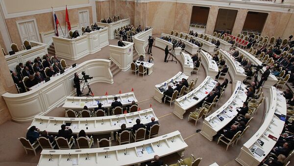 Законодательное собрание Петербурга. Архивное фото
