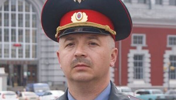 Подполковник внутренней службы Алексей Едрышов, принимавший участие в задержании Сергея Помазуна