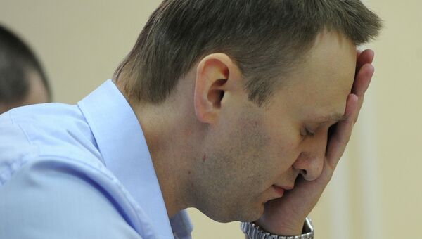 Оппозиционер, блогер Алексей Навальный