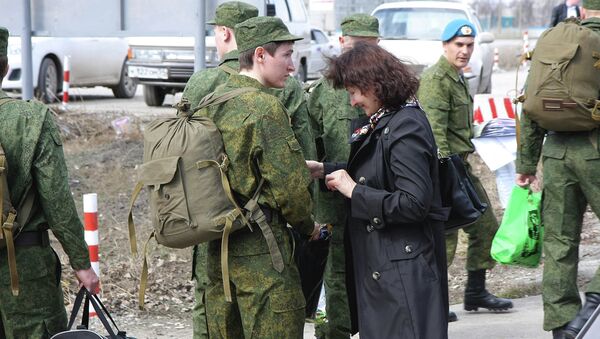 Сборный пункт, отправка призывников в 24-ю отдельную пригаду спецназа ГРУ в Новосибирске