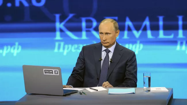 Прямая линия с Владимиром Путиным