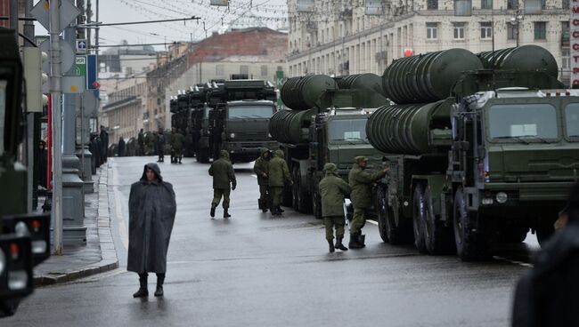 Репетиция парада на Красной Площади