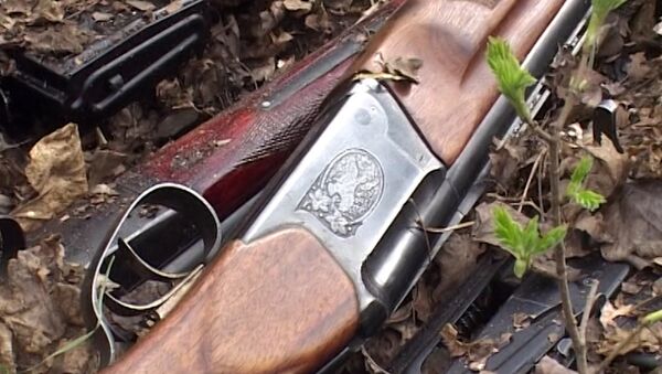 Ружья и карабины: полицейские нашли в лесу схрон белгородского стрелка