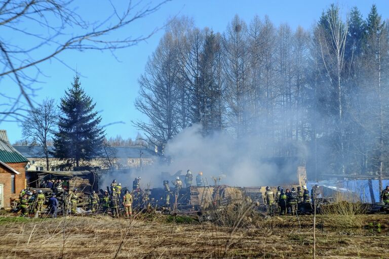 Последствия пожара в психиатрической больнице