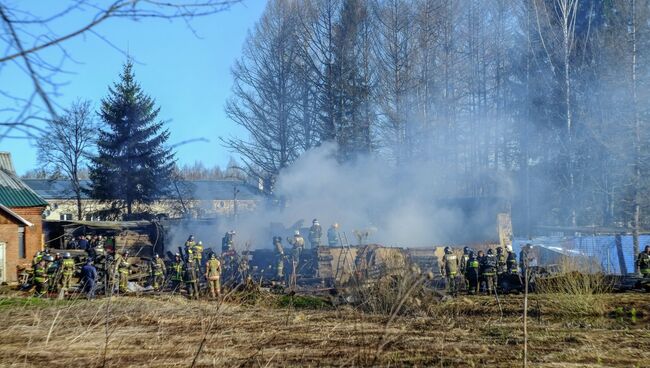 Последствия пожара в психиатрической больнице