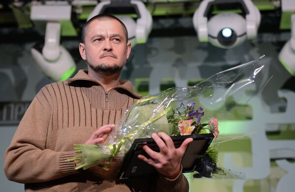 Владимир Рафеенко на церемонии награждения конкурса Русская Премия Владимир Рафеенко на церемонии награждения конкурса Русская Премия