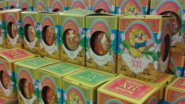 Шоколадные яйца