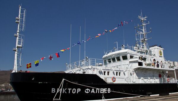 Новое судно Виктор Фалеев в строю Тихоокеанского флота