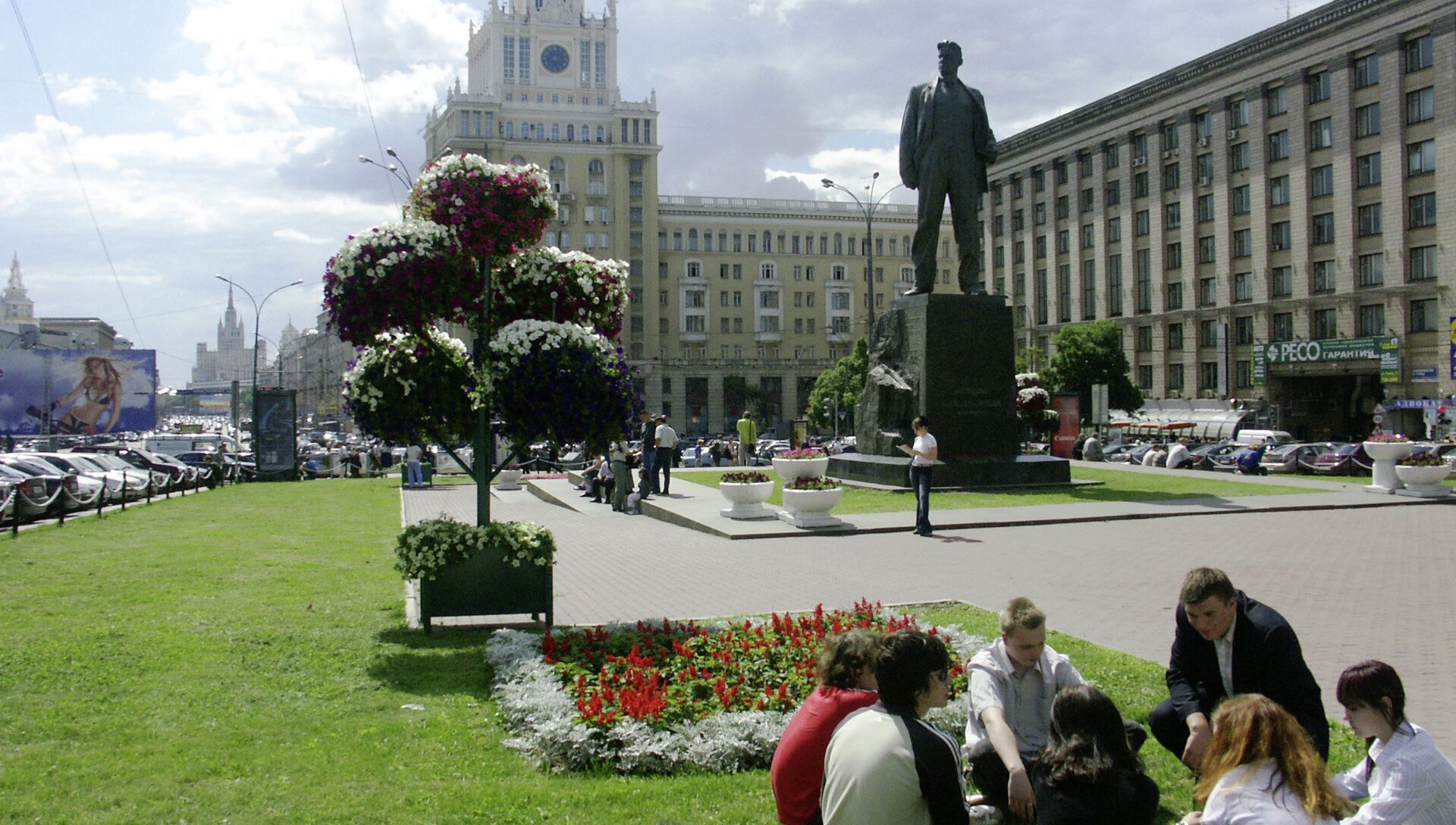 Триумфальная площадь в москве фото