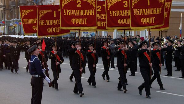 Репетиция парада во Владивостоке
