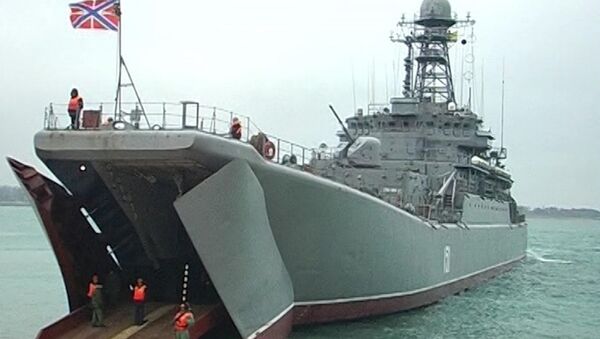 Корабль Черноморского флота РФ, архивное фото