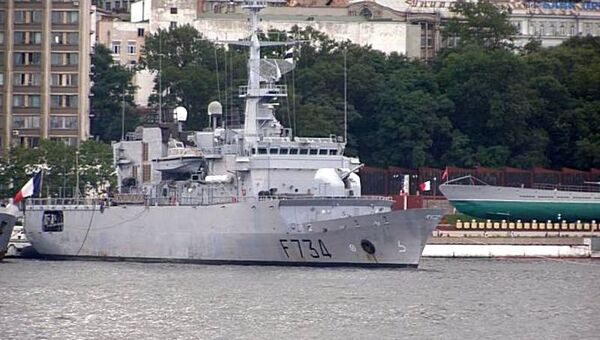 Жители и гости Владивостока смогут посетить военный фрегат ВМФ Франции