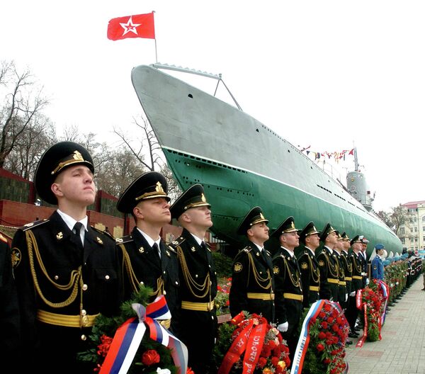 Моряки-тихоокеанцы во Владивостоке