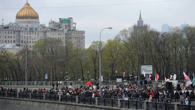 Митинг на Болотной площади в Москве. Архивное фото