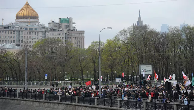 Митинг на Болотной площади в Москве