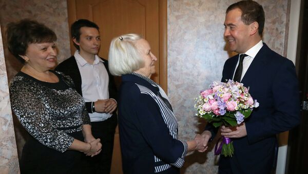 Рабочая поездка Дмитрия Медведева в Красногорк