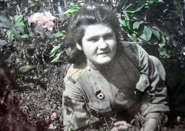 Мария Михайловна Рохлина, санинструктор, ветеран Великой Отечественной войны