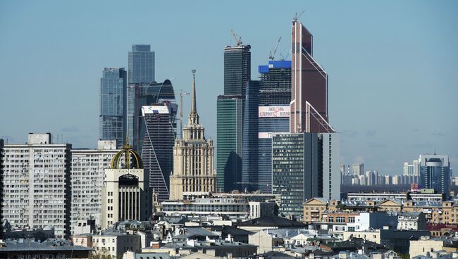 Виды Москвы. Архивное фото