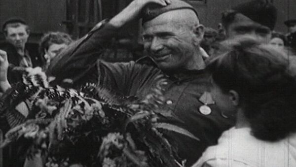 Как весь мир праздновал первый День Победы. Съемки 9 мая 1945 года