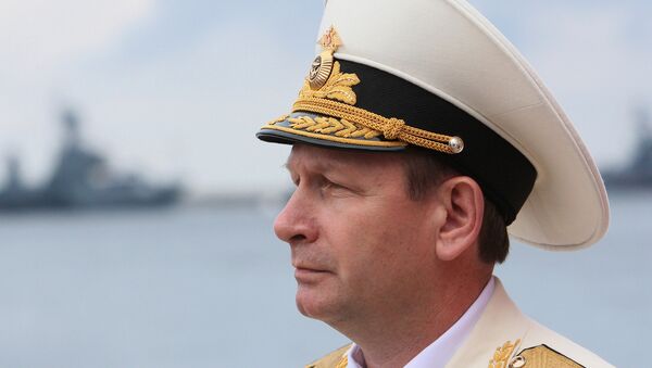 Главнокомандующий ВМФ Адмирал Виктор Чирков, архивное фото