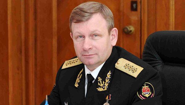 Главнокомандующий Военно-Морским Флотом России адмирал Виктор Чирков