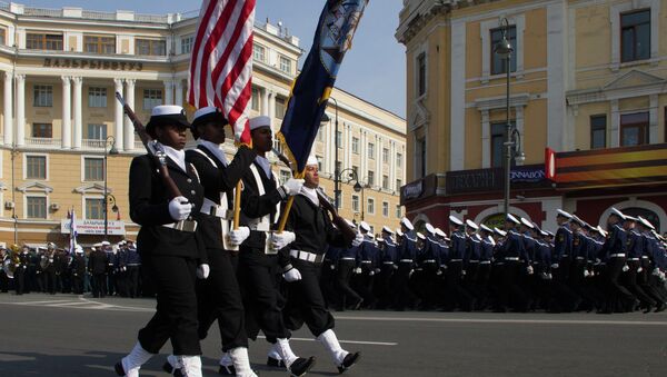 Парад Победы во Владивостоке-2013