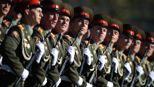 Военный парад, посвященный Дню Победы на Красной площади