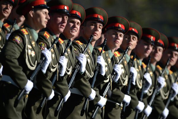 Военный парад, посвященный Дню Победы на Красной площади