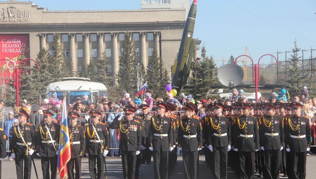 Красноярск отметил День Победы