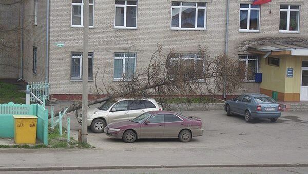 Ураган в Томске