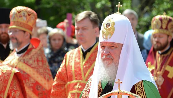Патриарх Московский и всея Руси Кирилл в Китае
