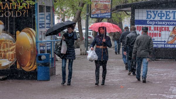 Непогода в Новосибирске
