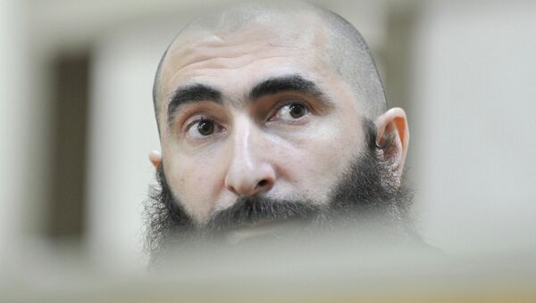 Заседание суда по делу террориста Али Тазиева. Архив