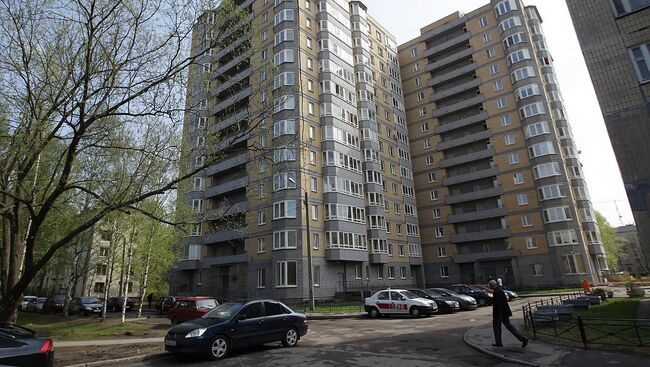 Дом в Санкт-Петербурге, в котором было совершено двойное убийство