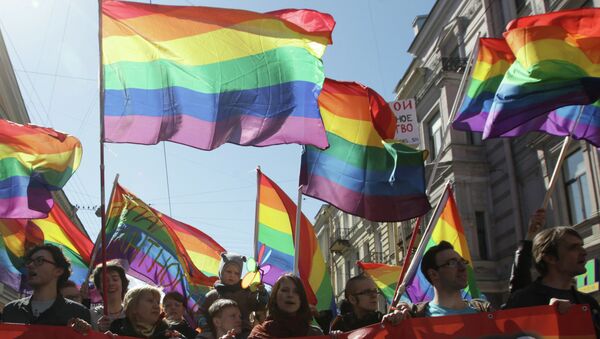 Активисты Альянса гетеросексуалов за равноправие ЛГБТ. Архив