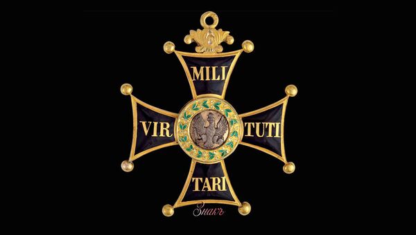 Знак ордена Virtuti Militari III степени