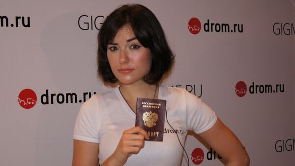 Саша Грей с русским паспортом во Владивостоке