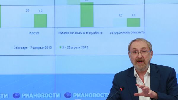 Президент фонда Общественное мнение Александр Ослон