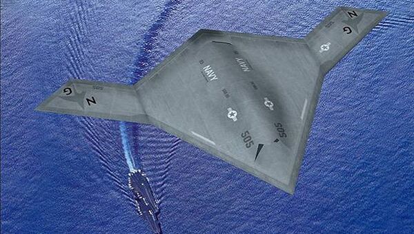 Разведывательно-ударный беспилотник X-47B