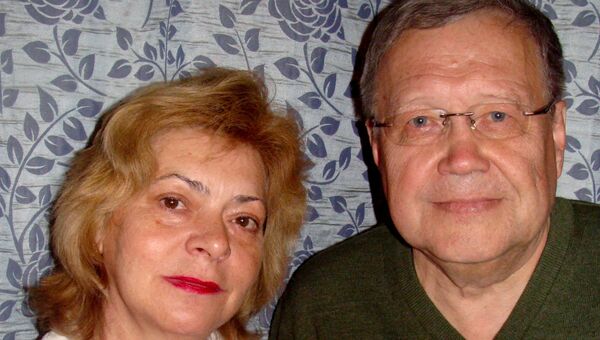 Журналисты Владимир Печорин и его жена Марина Савченко