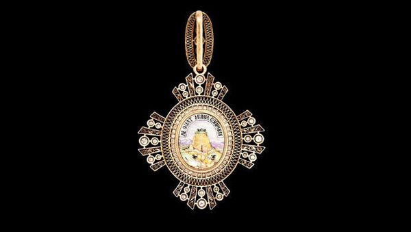 Орден Святой Великомученицы Екатерины (тыльная сторона)